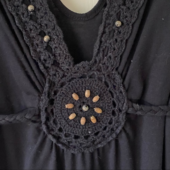 American Rag Black Dress Medium - Picture 2 of 5